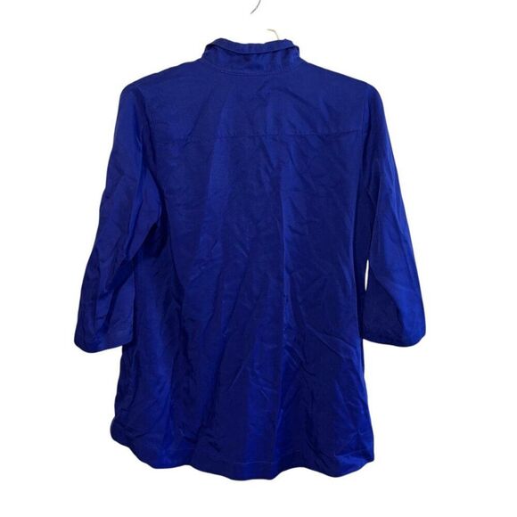 Womens Soft Surroundings Allora Button Front Tunic Blouse Size Large - Picture 3 of 9